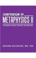 Compendium of Metaphysics II