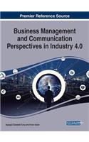 Business Management and Communication Perspectives in Industry 4.0