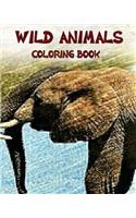 Wild Animals Coloring Book: Sketch Coloring Book