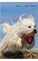 Havanese April Notebook Havanese Record, Log, Diary, Special Memories, To Do List, Academic Notepad, Scrapbook & More