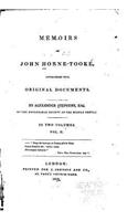 Memoirs of John Horne Tooke, Interspersed with Original Documents - Vol. II: (English)