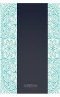 Notebook Mandala, Letter Size, Mandala Paper, Mandala Cover, 8.5