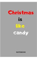 Christmas is like candy
