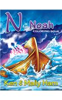 N Is for Noah Coloring Book