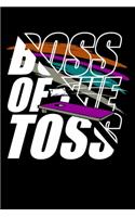 Boss Of The Toss: Cornhole Outdoor Game Gaming Journal