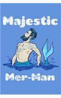Majestic Merman: Pitman Journal Notebook