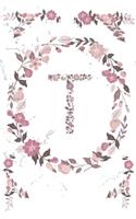 T Monogram Journal
