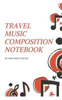Travel Music Composition Notebook