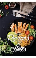 Blank Cookbook Recipes & Notes: Bunch of Forking Recipes I Can Cooking Family Favorite Journal Everything