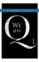Q Anon +++ We Are Q Blank Sketch Journal 6x9: 120 Creme Pages (60 spreads) / Sketchbook for Artists, for Researchers, Writers, Students + Journalists