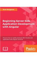 Beginning Server-Side Application Development with Angular