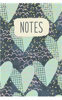 Notes: 6 X 9, 100 Page Dot Grid Pages for Journaling, Organizing, List Making, and More