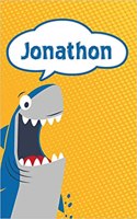 Jonathon: Personalized Shark Blood Sugar Diet Diary Journal Log Featuring 120 Pages 6x9