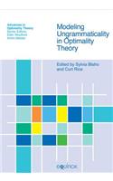 Modeling Ungrammaticality in Optimality Theory