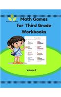 Math Games for Third Grade Workbooks Volume 2: Math Basics Workbook Grades 3(3 Math Games for Third Grade)