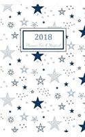 Planner For A Magical 2018: 2018 Planner Weekly And Monthly: 365 Day 52 Week - Daily Weekly And Monthly Academic Calendar - Agenda Schedule Organizer Logbook and Journal Notebo