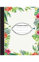 Composition Notebook: Flower Color of Summer: College Ruled School Notebooks, Subject Daily Journal Notebook: 120 Lined Pages (8 x 10 in.)