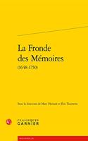 La Fronde Des Memoires