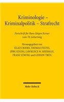 Kriminologie - Kriminalpolitik - Strafrecht