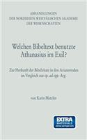 Welchen Bibeltext benutzte Athanasius im Exil?