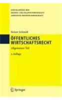 Öffentliches Wirtschaftsrecht: Allgemeiner Teil