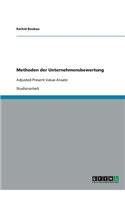 Methoden der Unternehmensbewertung: (German)