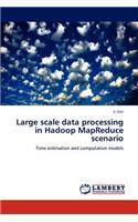 Large scale data processing in Hadoop MapReduce scenario