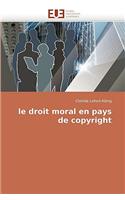 droit moral en pays de copyright