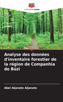 Analyse des données d'inventaire forestier de la région de Companhia do Búzi
