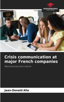 Crisis communication at major French companies