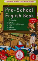 PRE-SCHOOL ENGLISH BOOK VOL. - III (WITH CD) (PB)....GBD