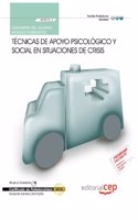 Cuaderno del alumno. Tecnicas de apoyo psicologico y social en situaciones de crisis (MF0072_2). Certificados de profesionalidad. Transporte sanitario (SANT0208) (Spanish Edition)