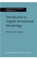 Introduction to English Derivational Morphology