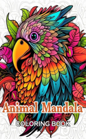 Animal Mandala Coloring Book for Adults: 100+ Fun, Easy, and Relaxing Coloring Pages