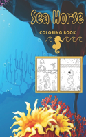 seahorse coloring book for kids