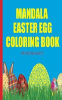 Mandala Easter Egg Coloring Book for Kids and Adults