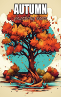 Autumn Coloring Book for Adults: Amazing Coloring Pages Prints for Stress Relief & Relaxation