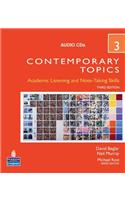 Contemporary Topics 3 Audio CDs