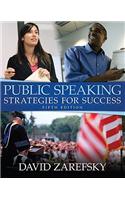 Public Speaking: Strategies for Success Value Package (Includes Myspeechlab with E-Book Student Access )