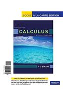 Concepts of Calculus with Applications, Books a la Carte Edition