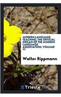MODERN LANGUAGE TEACHING; THE OFFICIAL O