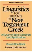 Linguistics for Students of New Testament Greek