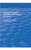 Literature of Analytical Chemistry: A Scientometric Evaluation