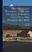 Oregon, Idaho, Wyoming, Utah, 1959, [numbers 8798-8820]. Costa Rica, 1960, [numbers 8821-8859]; v.569 (1959)