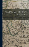 Kleine Schriften