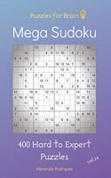 Puzzles for Brain - Mega Sudoku 400 Hard to Expert Puzzles vol.14