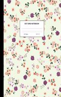 Dot Grid Notebook: Dotted Bullet Journal - Large 8.5 x 11 with 100 Pages White Paper for School Supplies, Office and Home Use - Design Code A4 123