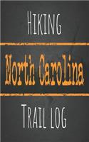 Hiking North Carolina trail log