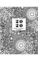 January - December - 2020 Weekly + Monthly Planner