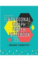 Organic Chemistry Hexagonal Graph Paper Notebook